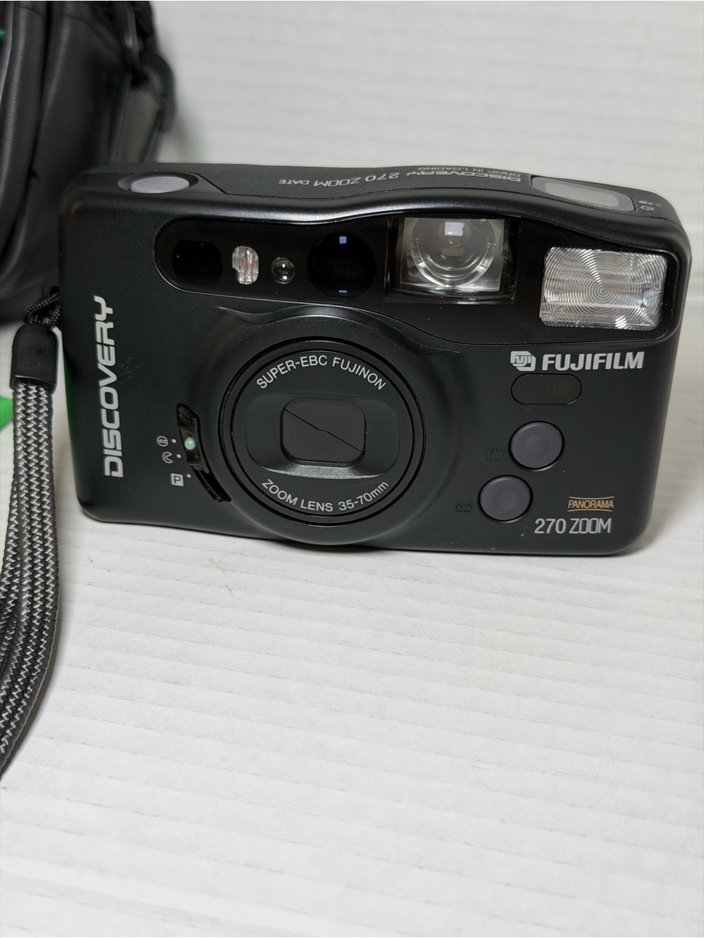 Fujifilm Discovery 270 Zoom Date Point & Shoot 35mm Film Camera - Tested